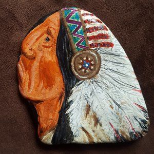 Indian Chief painting